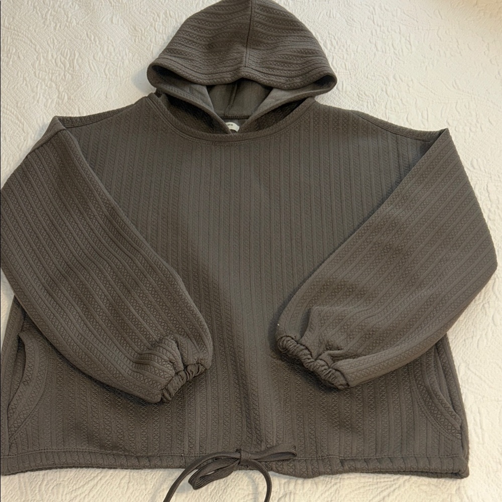 Max Studio hooded sweatshirt
